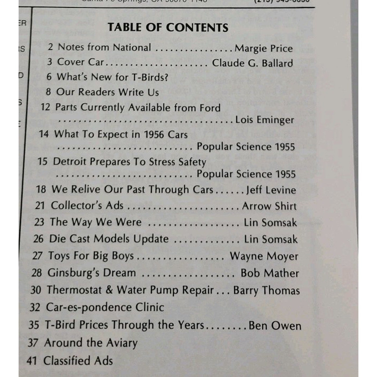 Early Bird Magazine January-February 1986