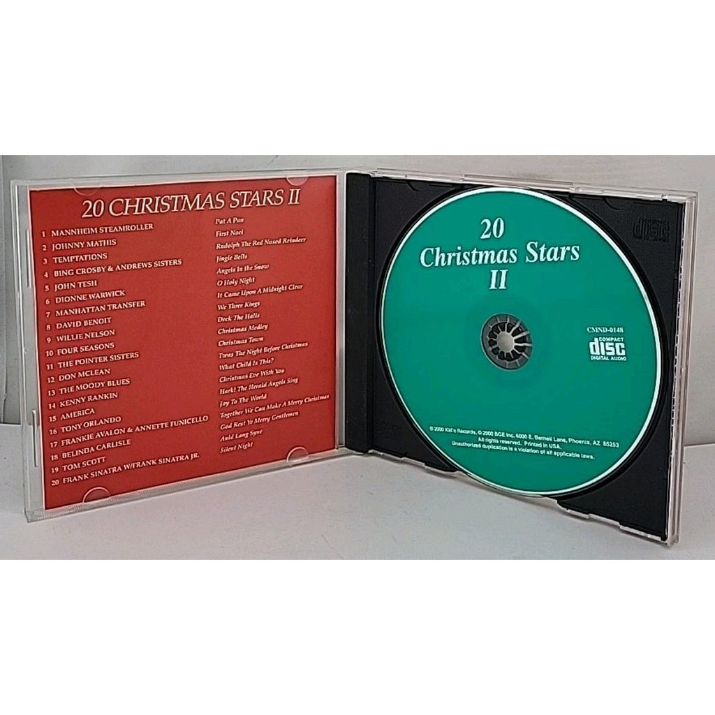 20 Christmas Stars II (CD, 2000, Kid's Records)