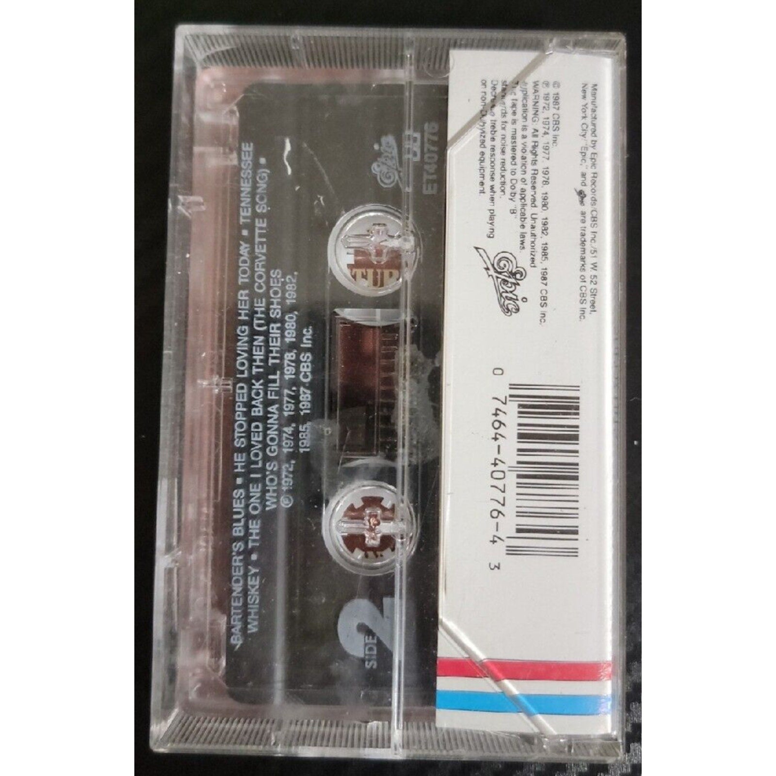 Super Hits by George Jones (Cassette, Oct-1990, Columbia (USA))