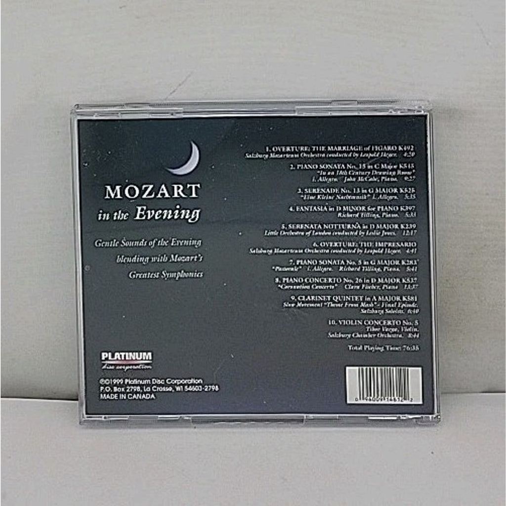 Mozart in the Evening by Various (CD, 2001)