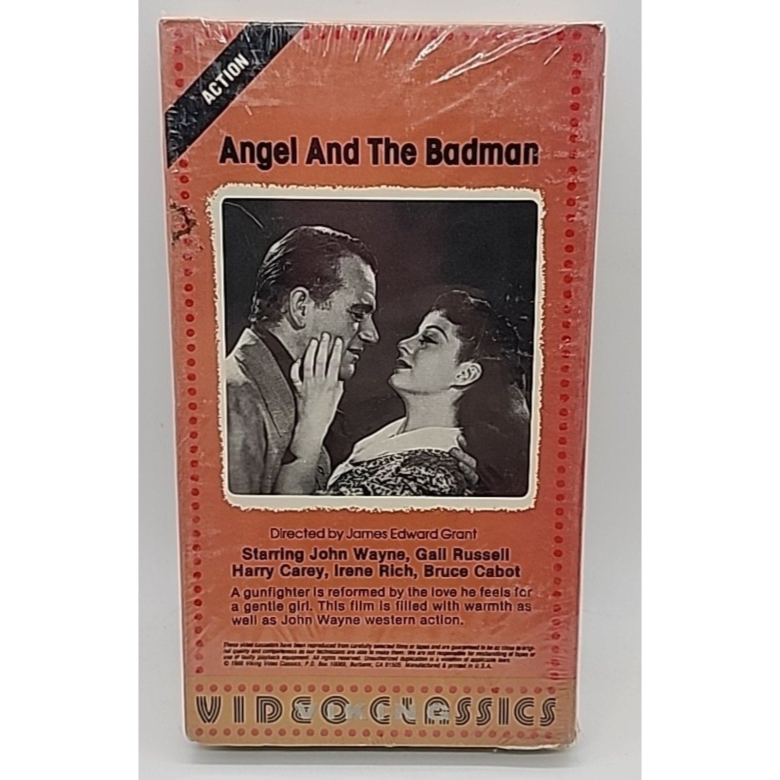 Angel And The Badman Video Classics (VHS) *Brand New*