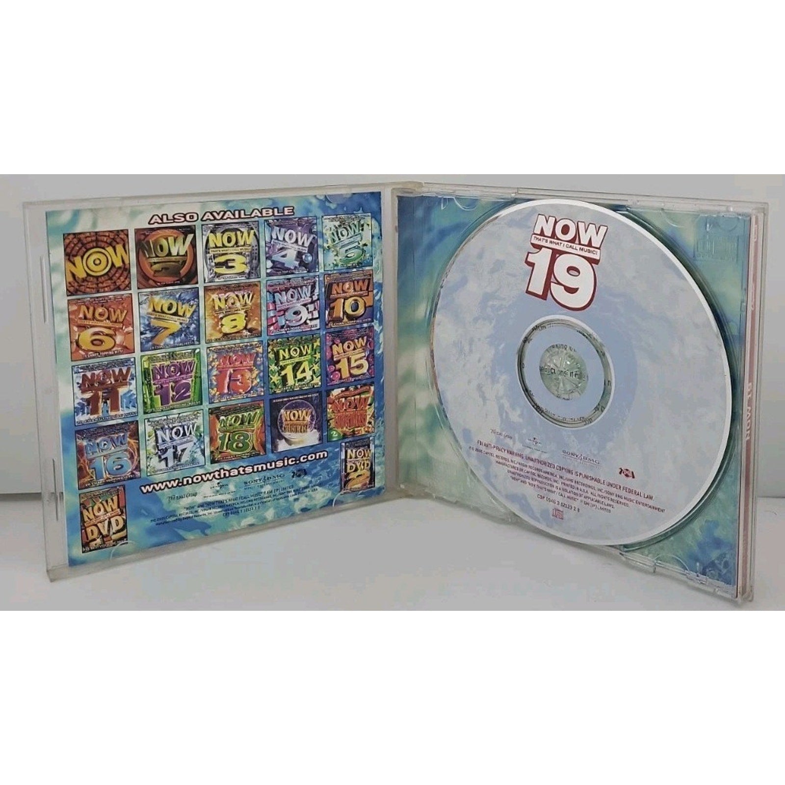 Vol. 19-NOW That's What I Call Music by Now That's What I Call Music (CD, 2005)