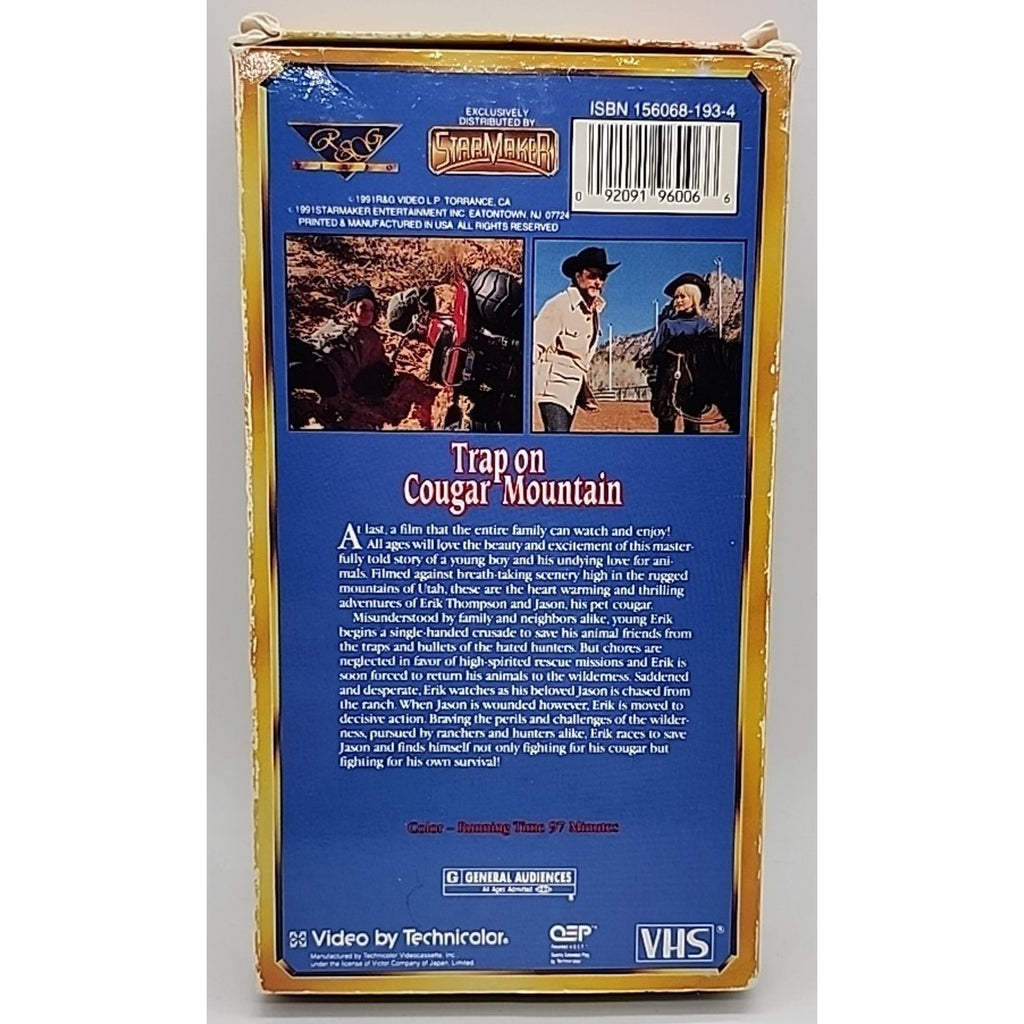 Trap on Cougar Mountain (VHS)