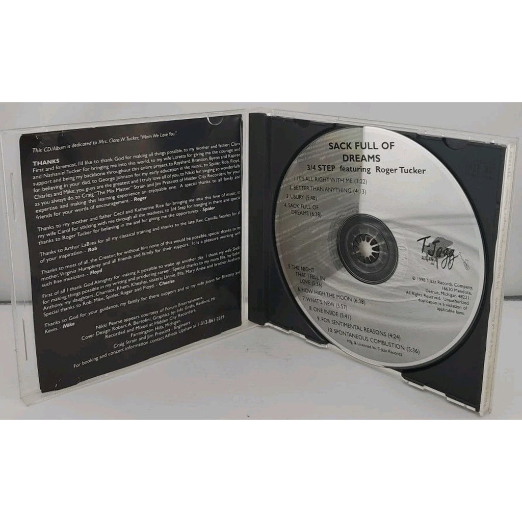 Sack Full Of Dreams By 3/4 Step Featuring Roger Tucker (CD)