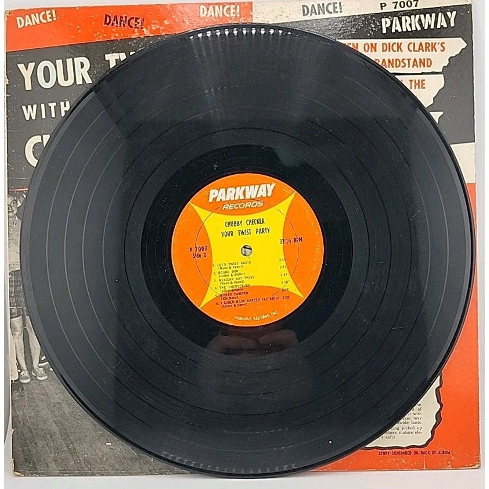 Chubby Checker – Your Twist Party LP (Parkway P-7007) Original 1961