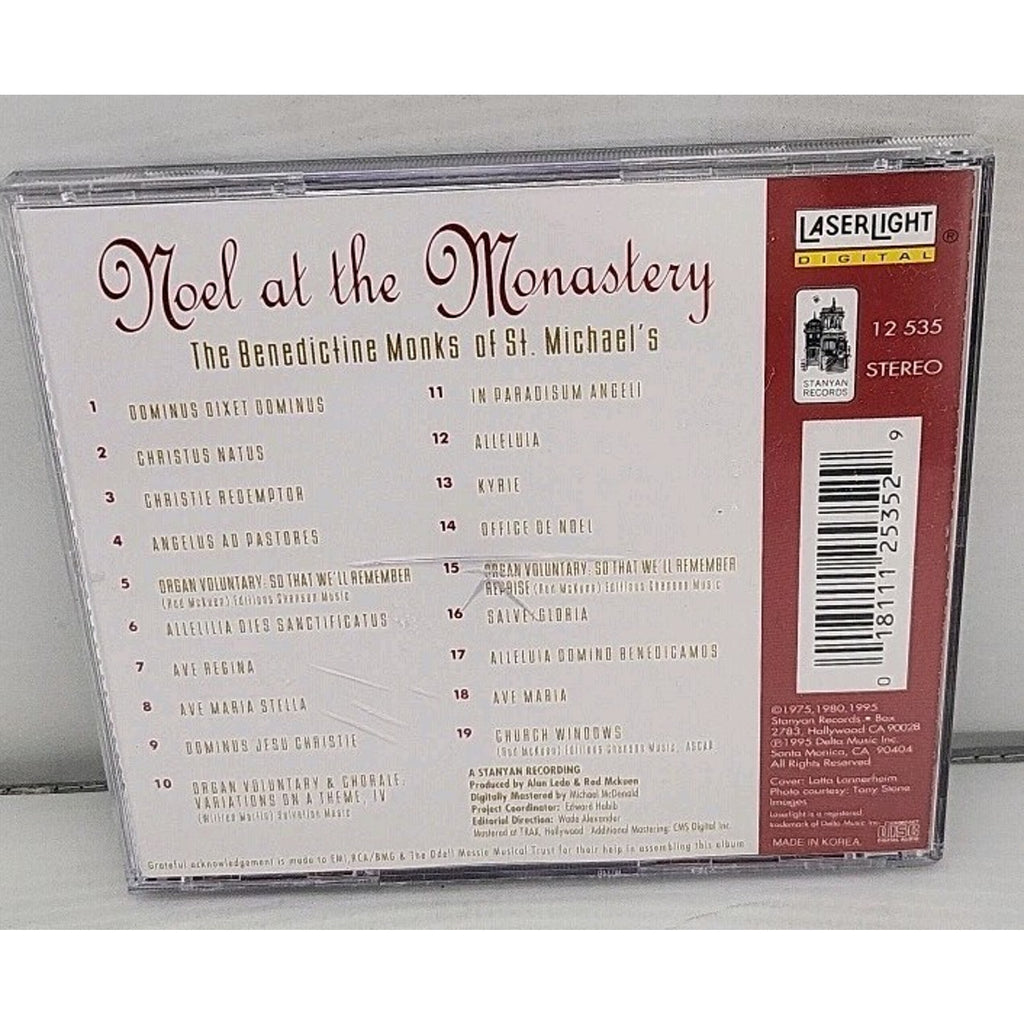 Noel at the Monastery by Benedictine Monks of St. Michael's (CD, 1995)