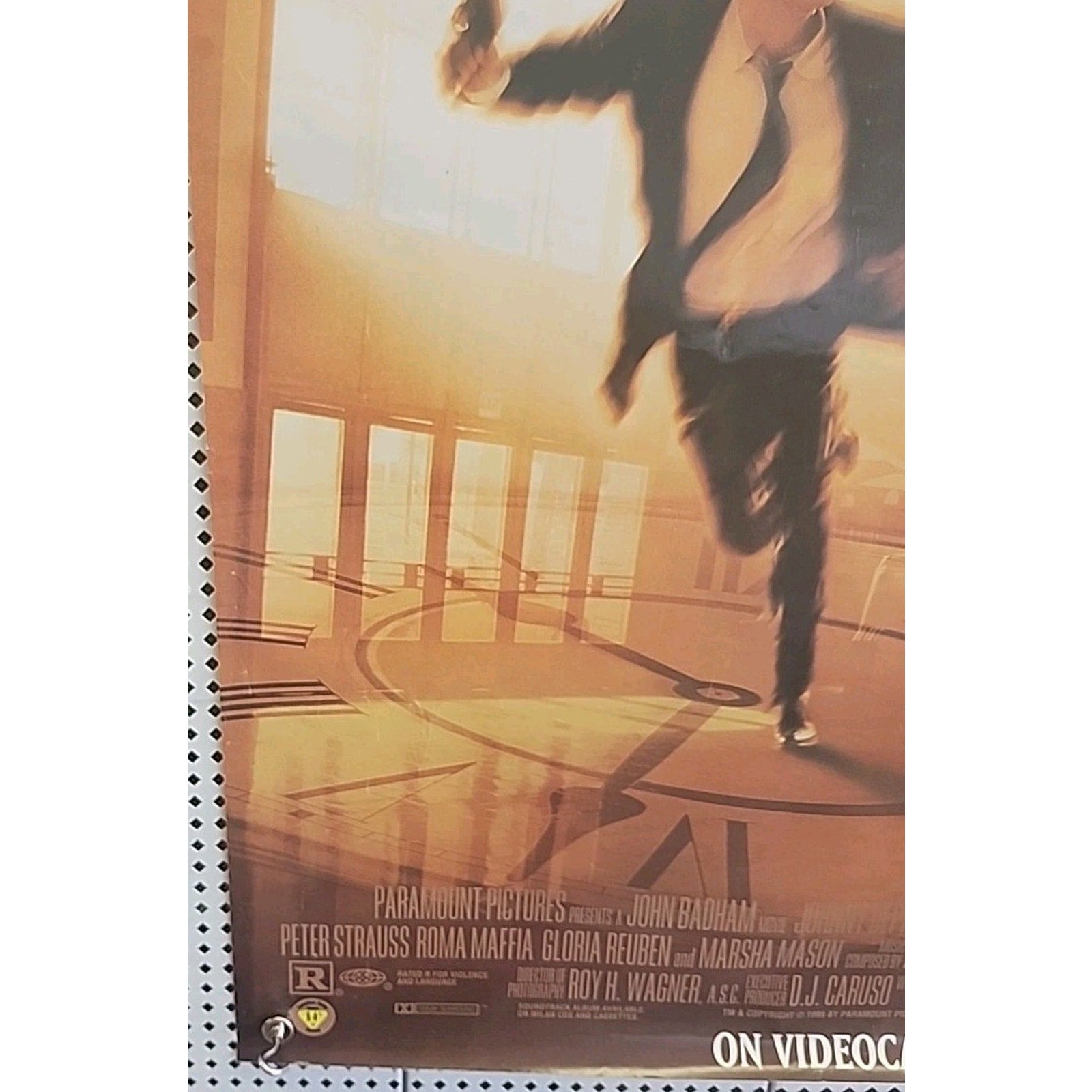 Original 27 x 41" 1SH 1995 Nick of Time Rolled Movie Poster B296
