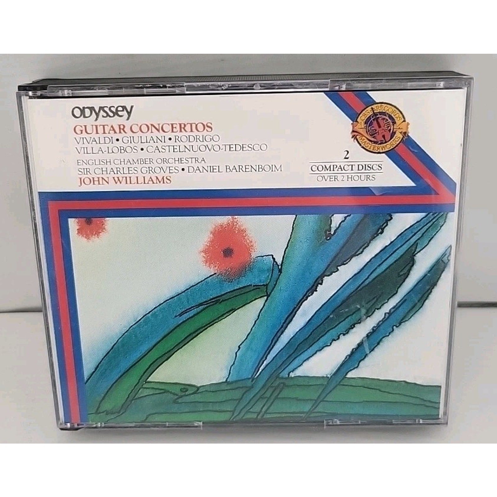 Guitar Concertos by Williams, John / Vivaldi / Rodrigo / Eco (CD, 2010) 2 Disc