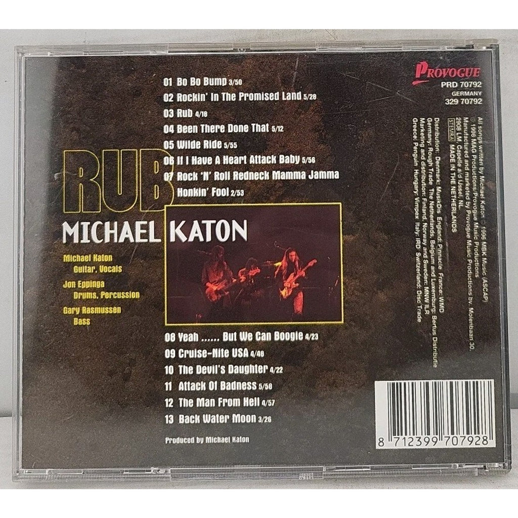 Michael Katon Rub CD