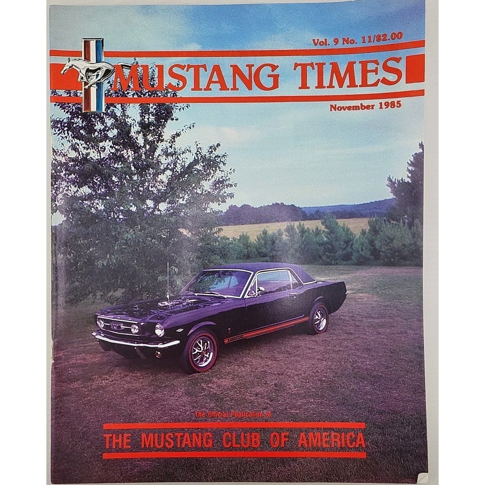 Mustang Times 1985 November Magazine