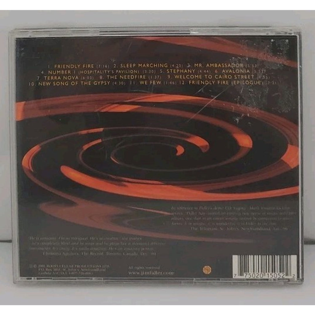Friendly Fire by Jim Fidler (CD, 2008)