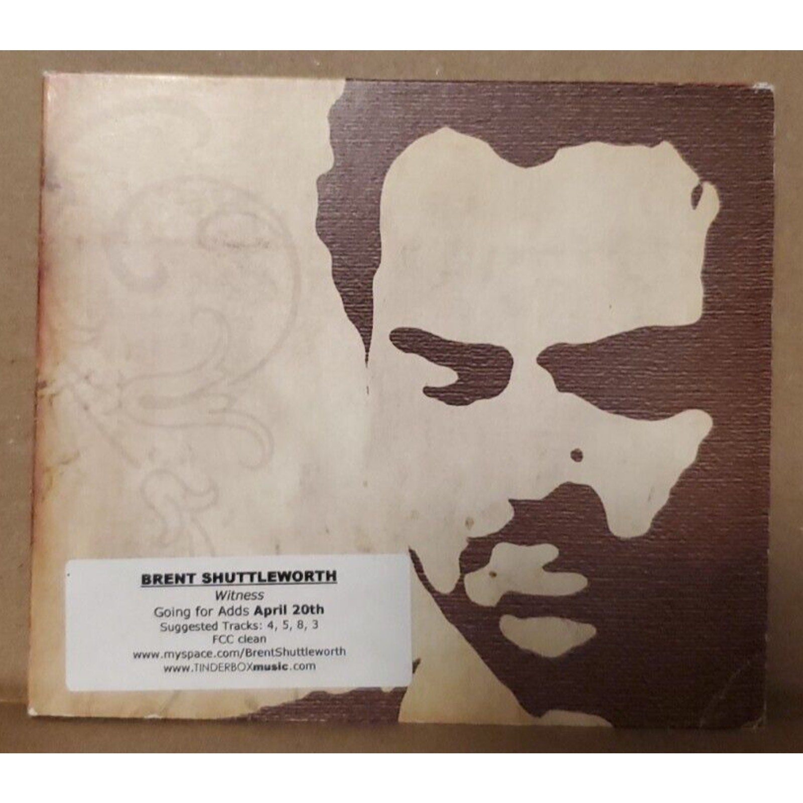 Brent Shuttleworth - Witness (CD)