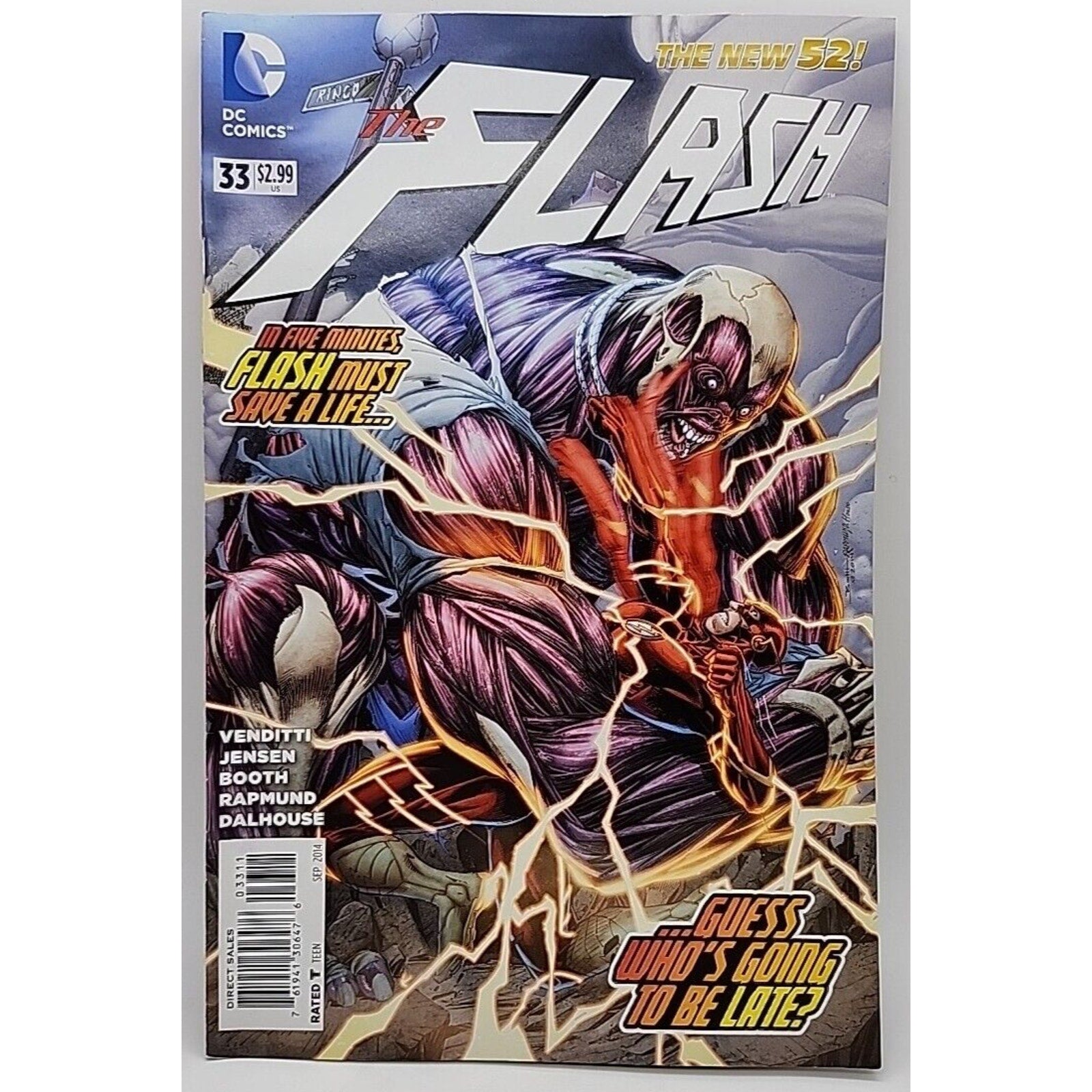 The New 52 The Flash DC Comics #33 Modern Age September 2014 Comic Book