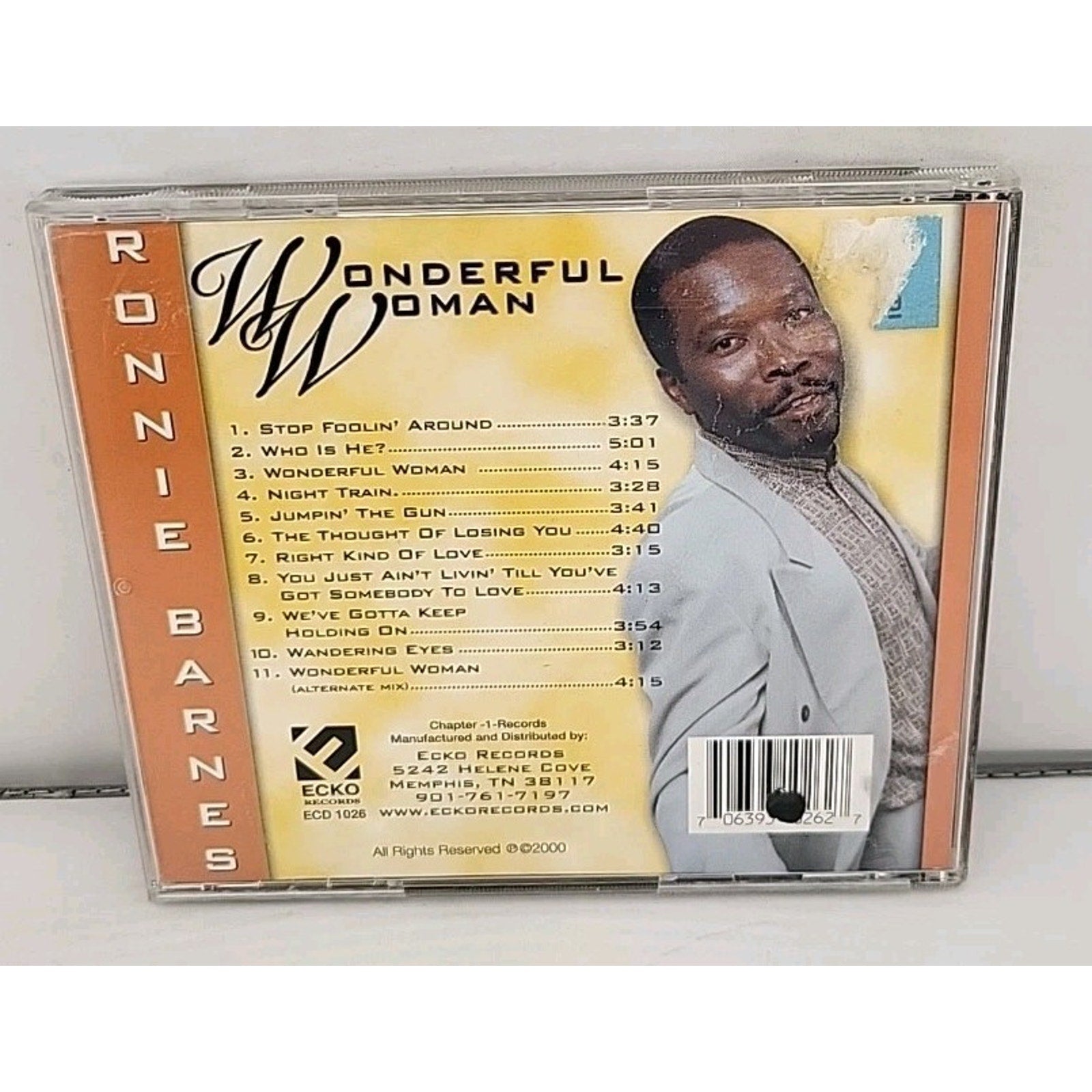 Wonderful Woman by Barnes, Ronnie (CD, 2000)