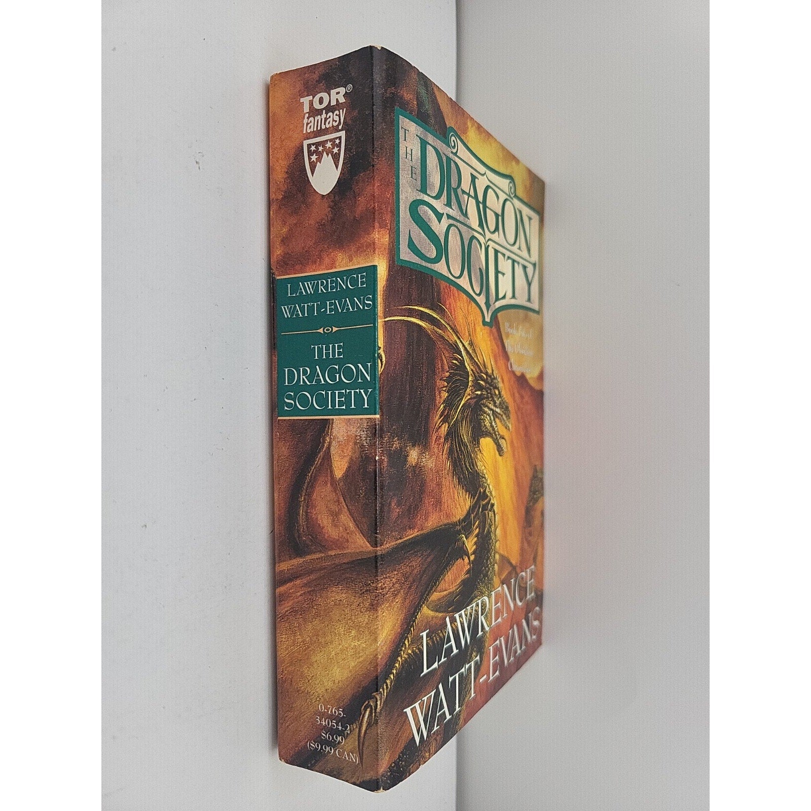 Dragon Society by Lawrence Watt-Evans (2003, Mass Market)
