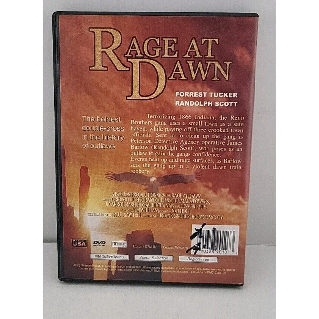 Rage at Dawn (DVD, 2003)