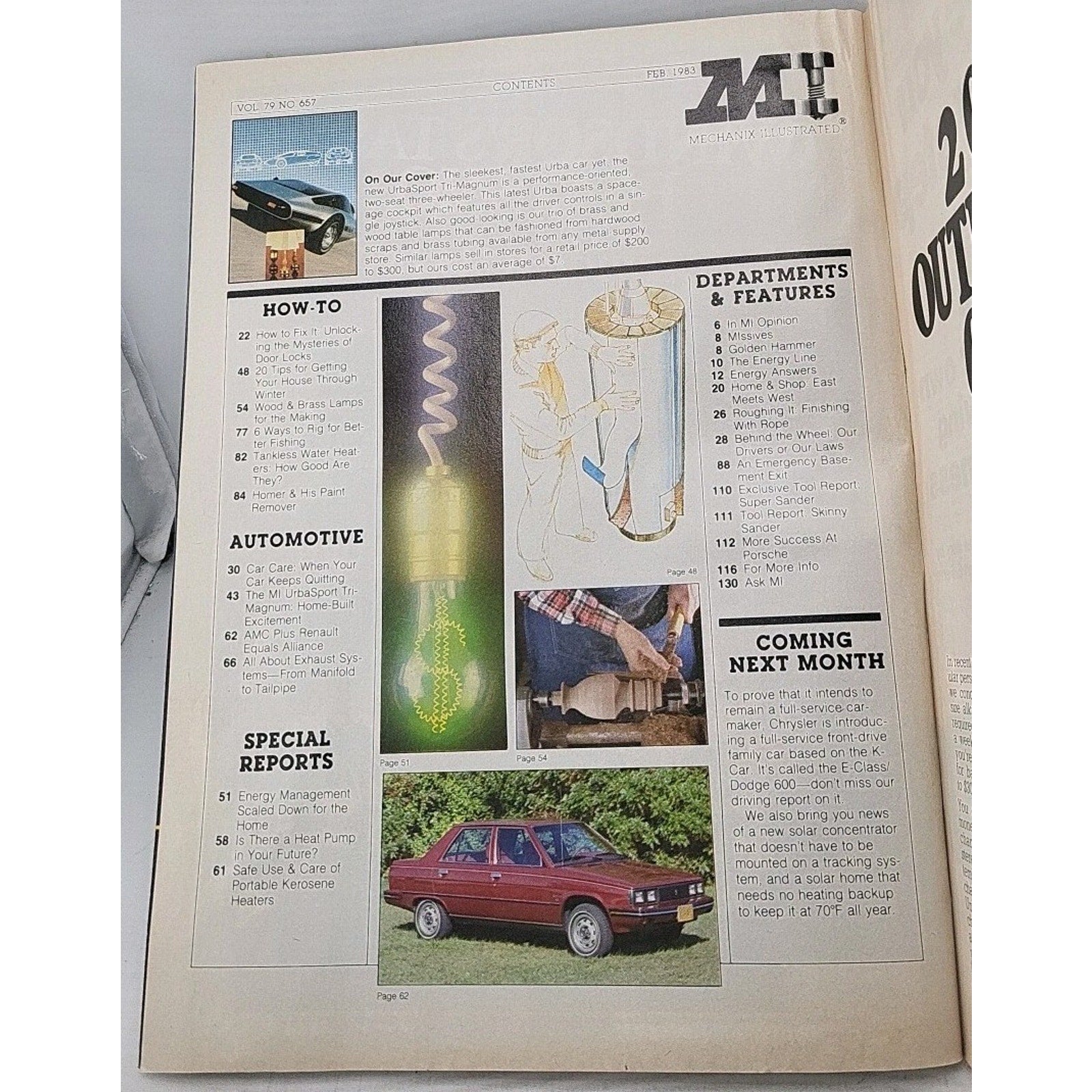 Mechanix Illustrated Magazine - February 1983 - Vol. 79 No. 657