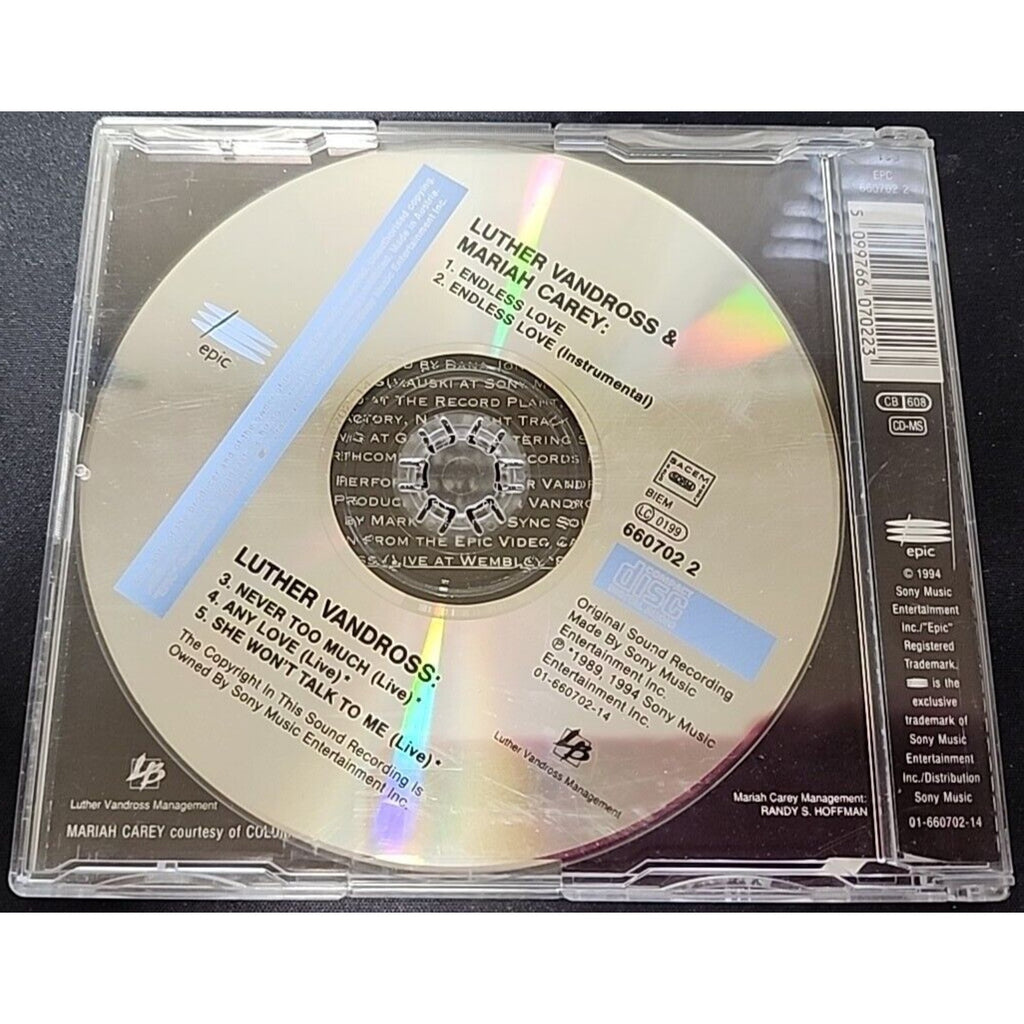 Luther Vandross & Mariah Carey - Endless Love - CD