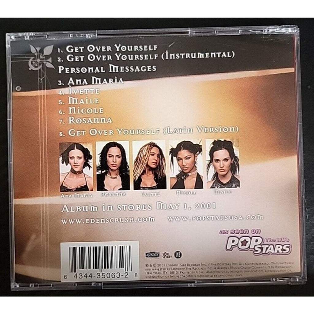 Get Over Yourself [Single] by Popstars/Eden's Crush (CD)
