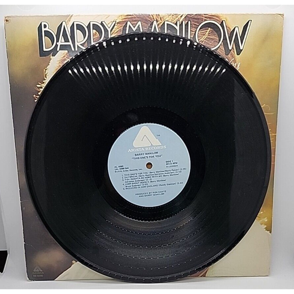 Barry Manilow This One's For You 1976 Arista Records AL 4090 (Record)