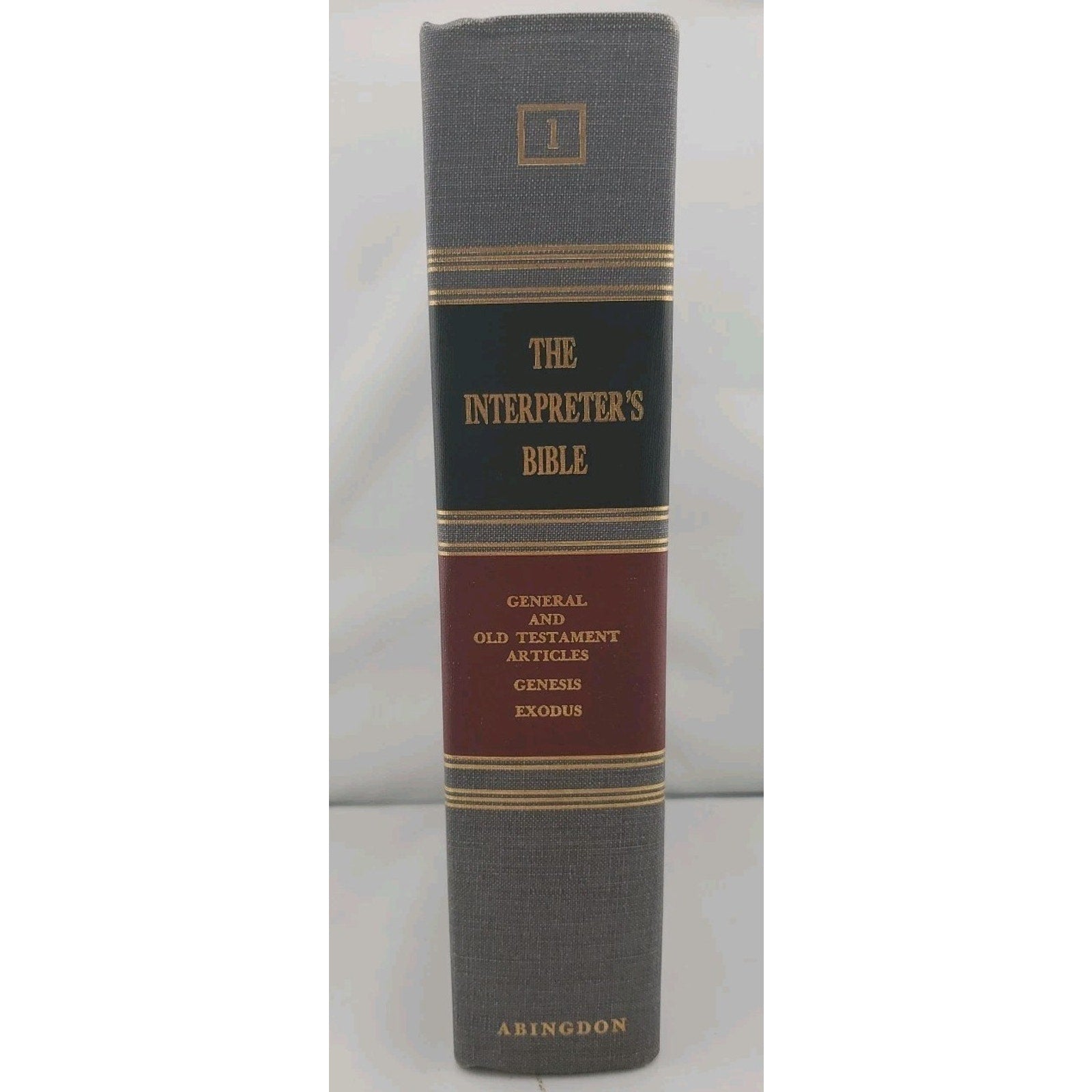 The Interpreters Bible General and Old Testament Articles, General and Old T...