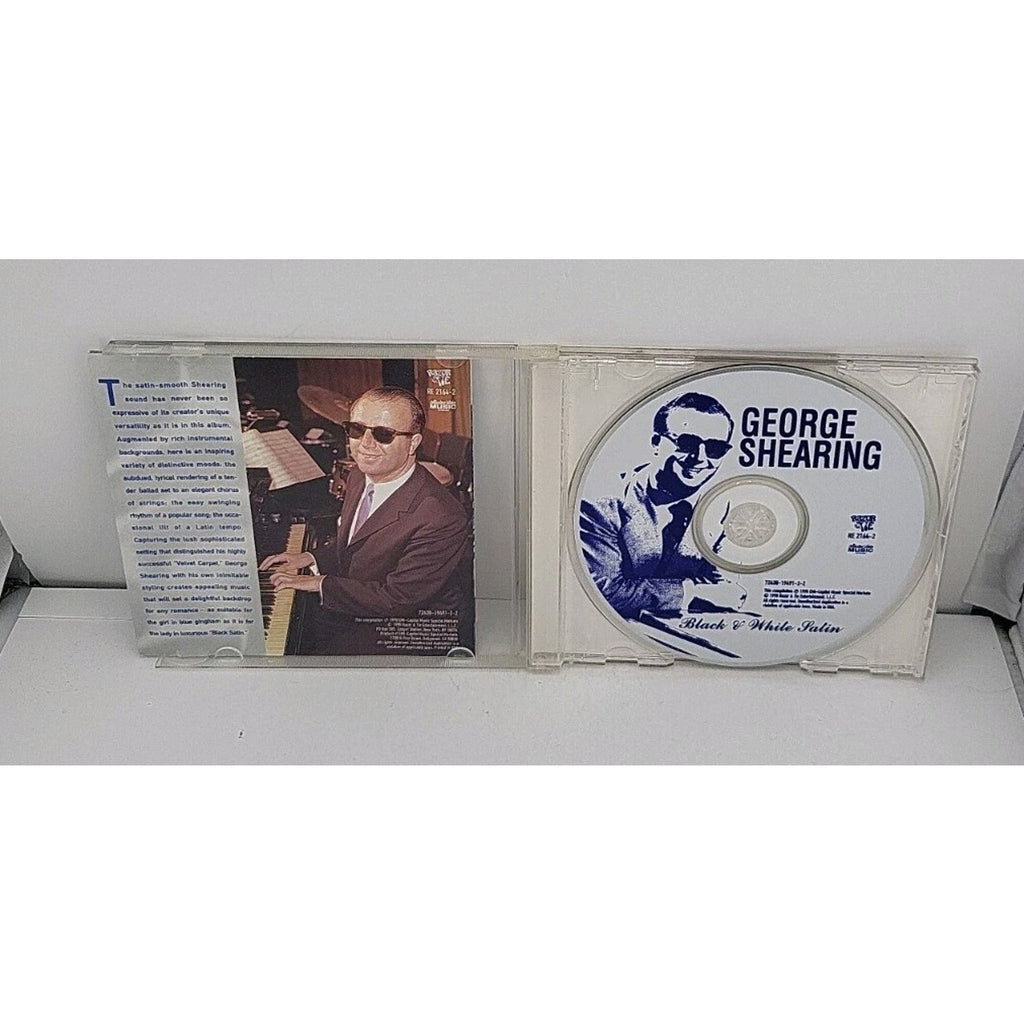 Black & White Satin by George Shearing (CD, 1998)