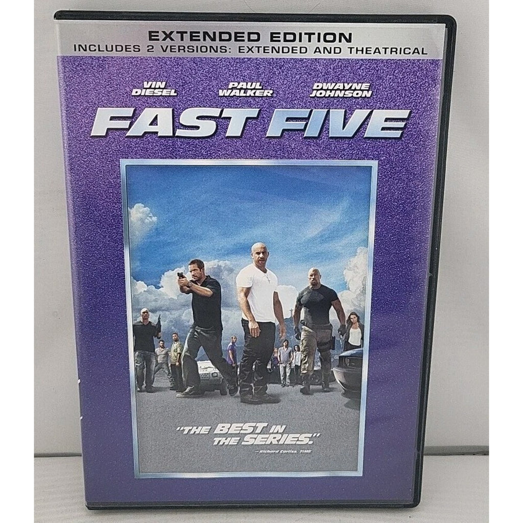 Fast Five (DVD, 2011, Rated/Unrated)