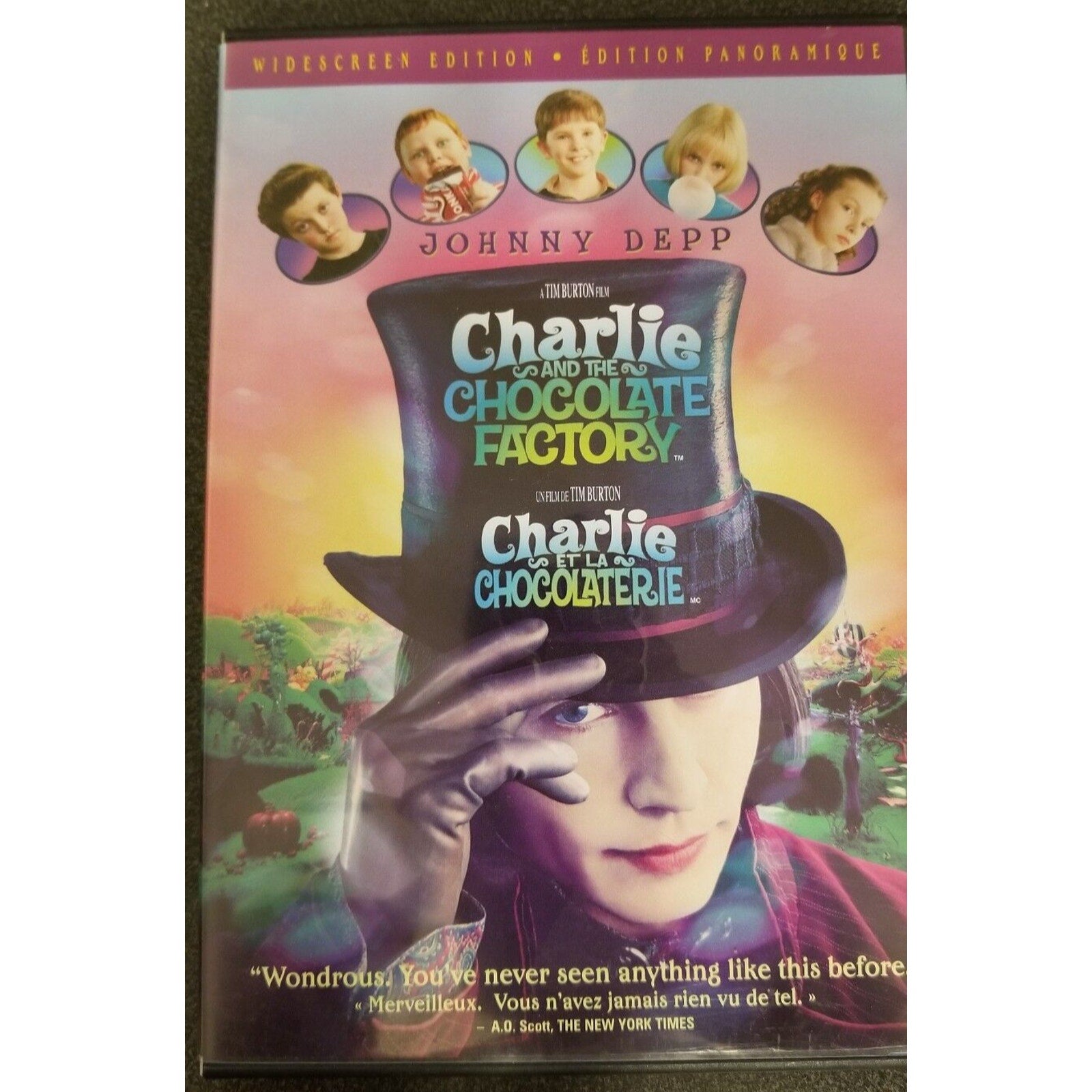 Charlie and the Chocolate Factory (DVD, 2005)