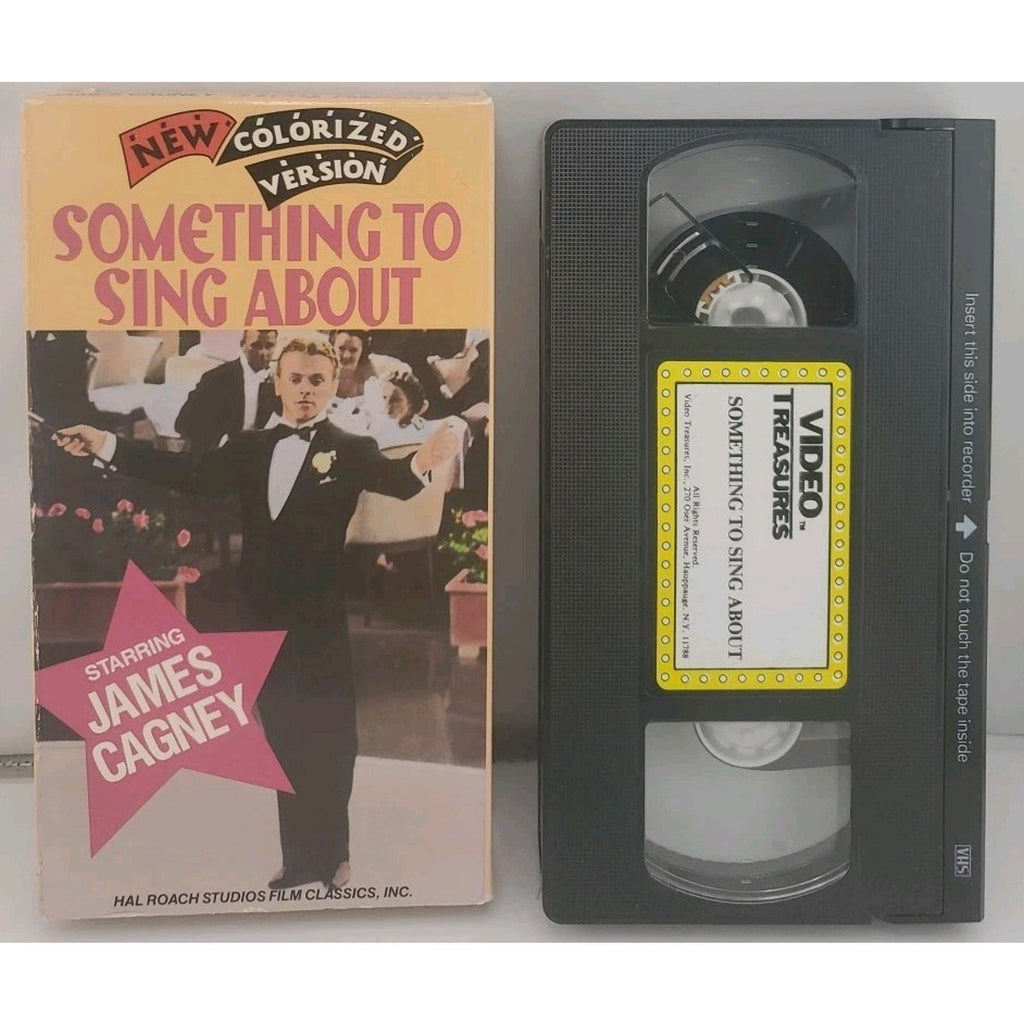 Something to Sing About 1937 James Cagney (VHS)