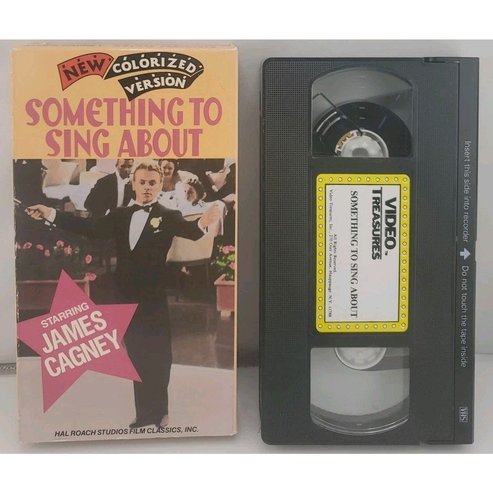 Something to Sing About 1937 James Cagney (VHS)