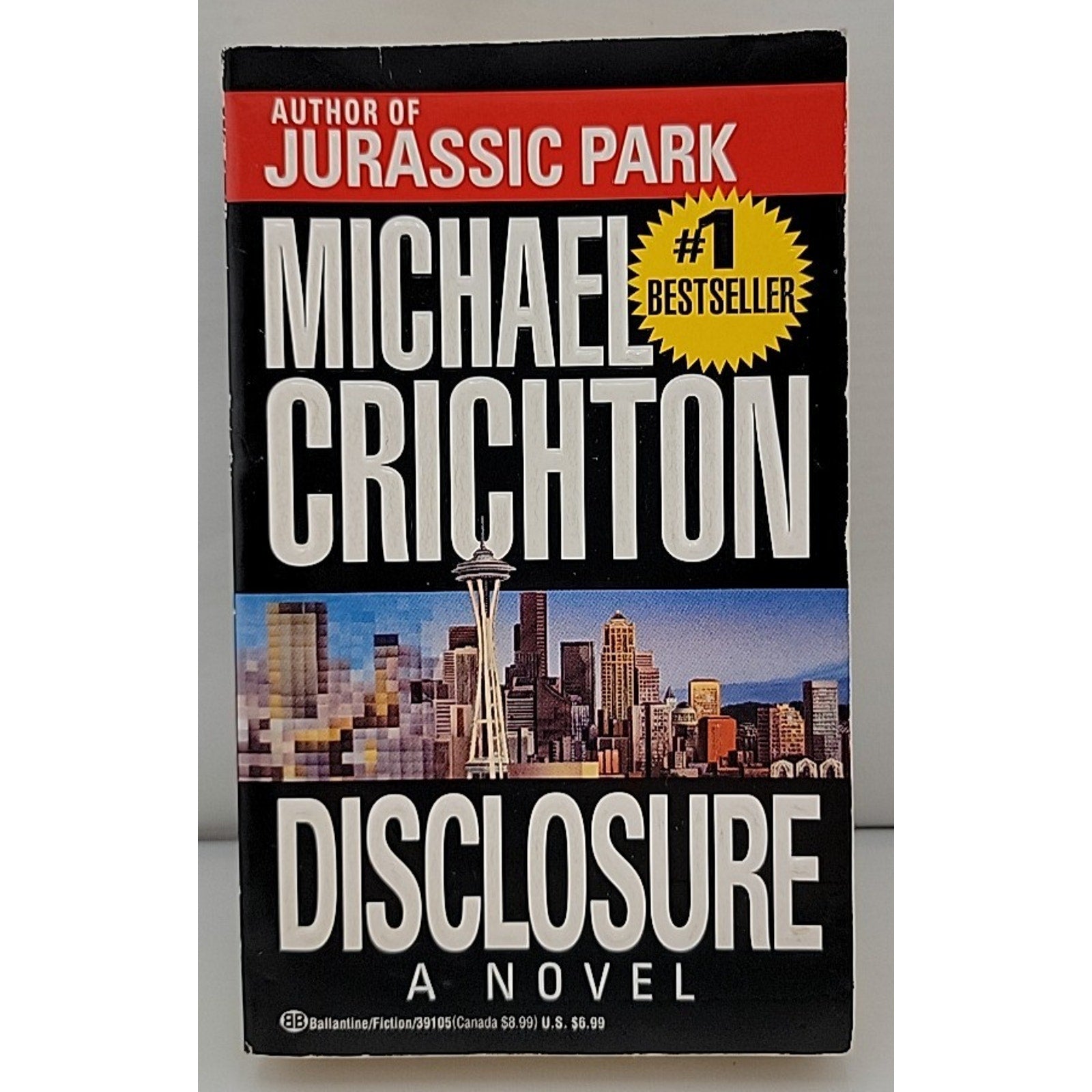 Disclosure by Michael Crichton (1994, Mass Market)