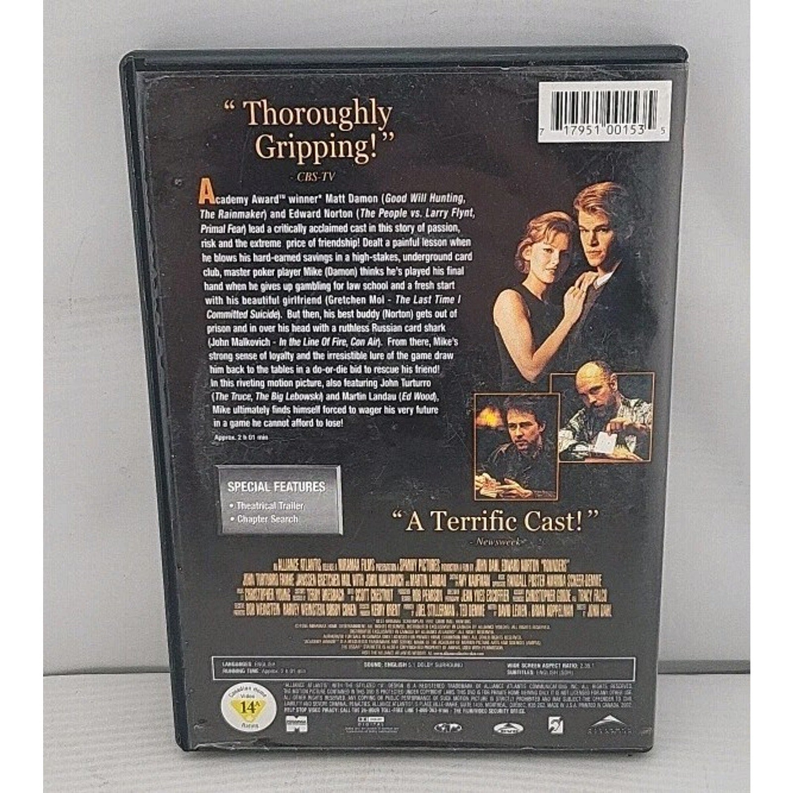 Rounders (DVD, 1998)