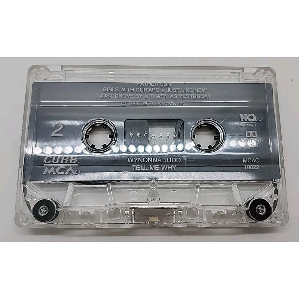Tell Me Why by Wynonna Judd (Cassette, May-1993, Curb/MCA)