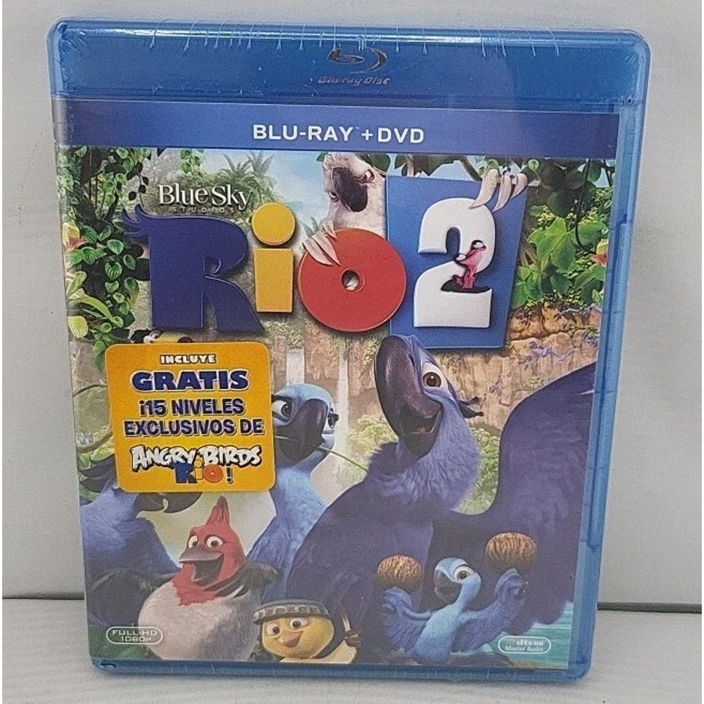 Rio 2 Blu-Ray + (Blu-ray, 2014, Multi-Language) *Brand New*