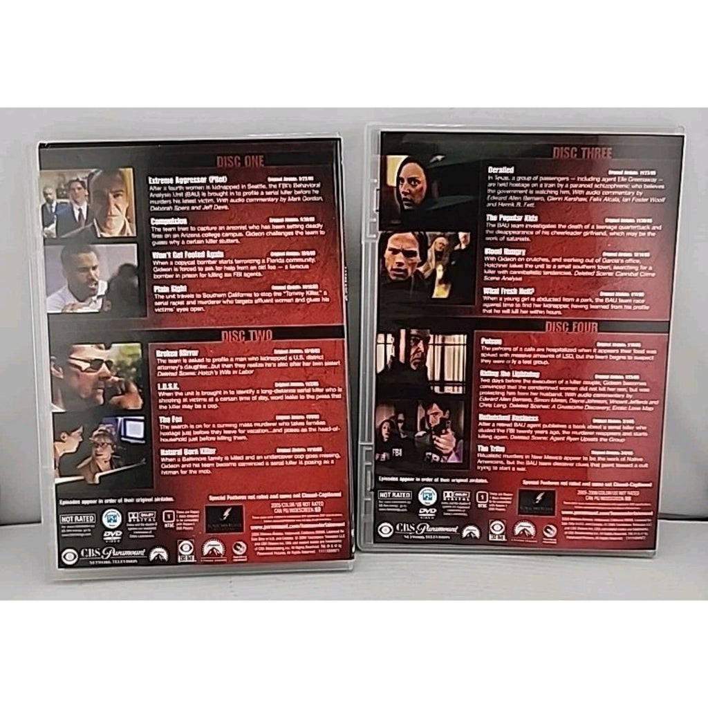 Criminal Minds: Season 1 (DVD, 2005)