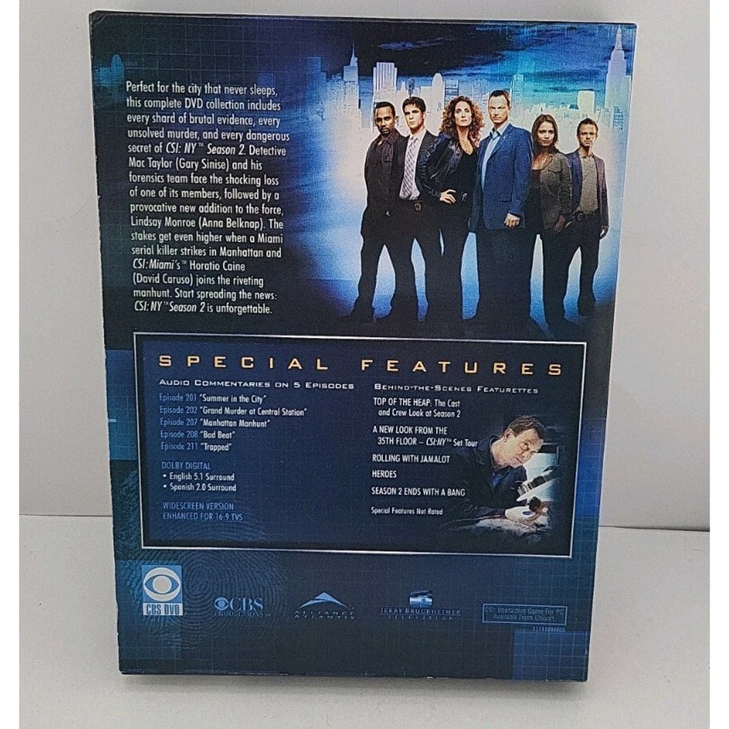CSI: New York - The Complete Second Season (DVD, 2006, 6-Disc Set)
