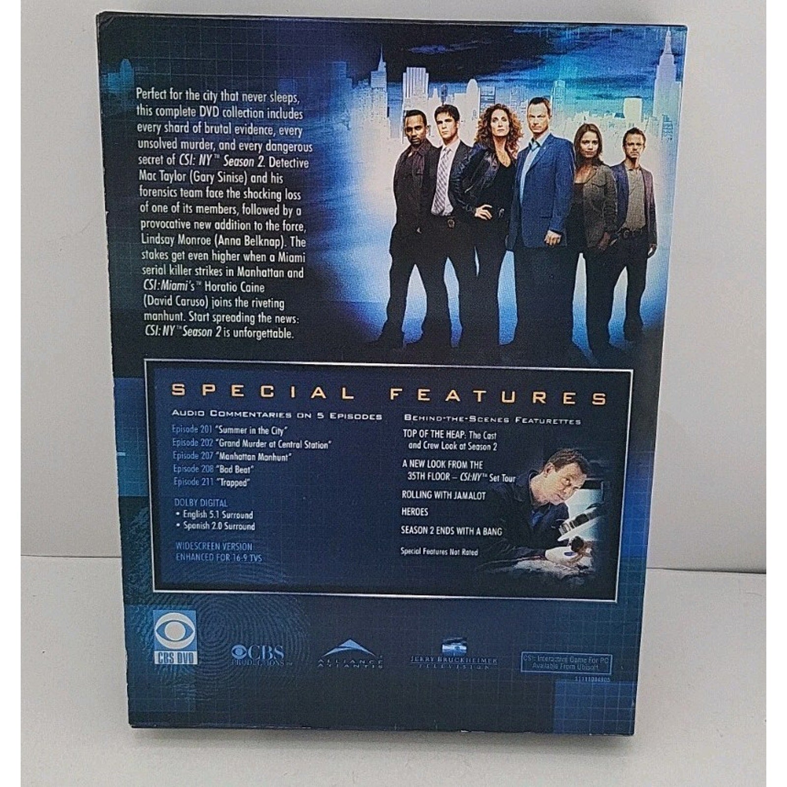 CSI: New York - The Complete Second Season (DVD, 2006, 6-Disc Set)