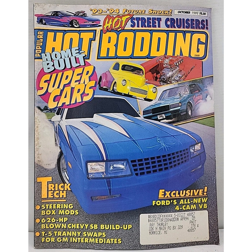 Popular Hot Rodding Magazine - October 1992 - Volume 31 Number 10