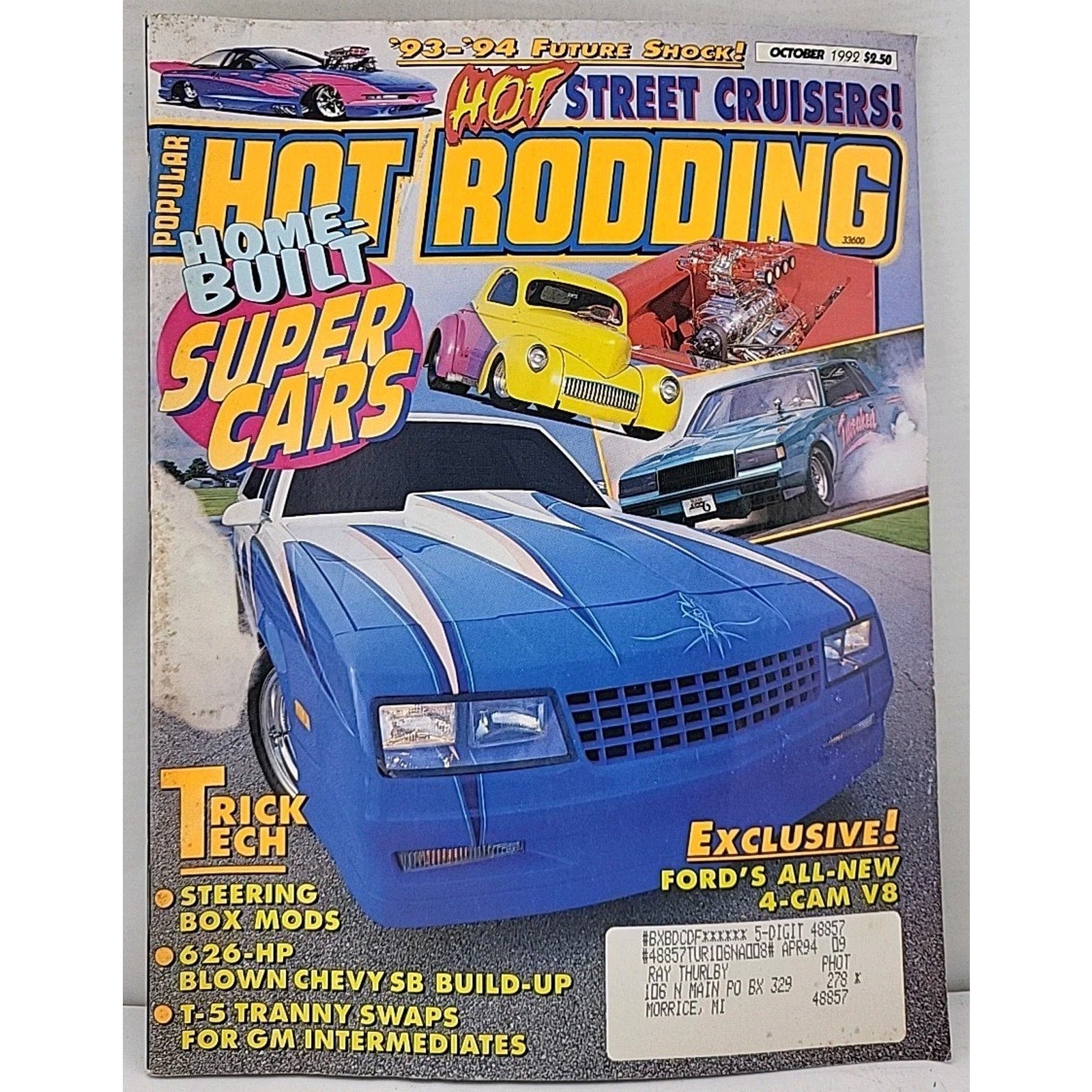 Popular Hot Rodding Magazine - October 1992 - Volume 31 Number 10