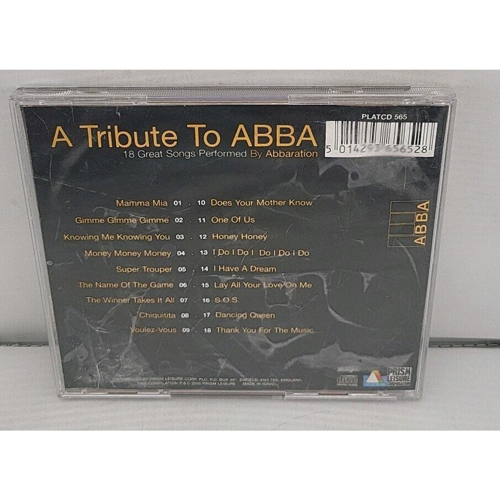 A Tribute to Abba by Abbaration (CD, Jan-2000, Prism)