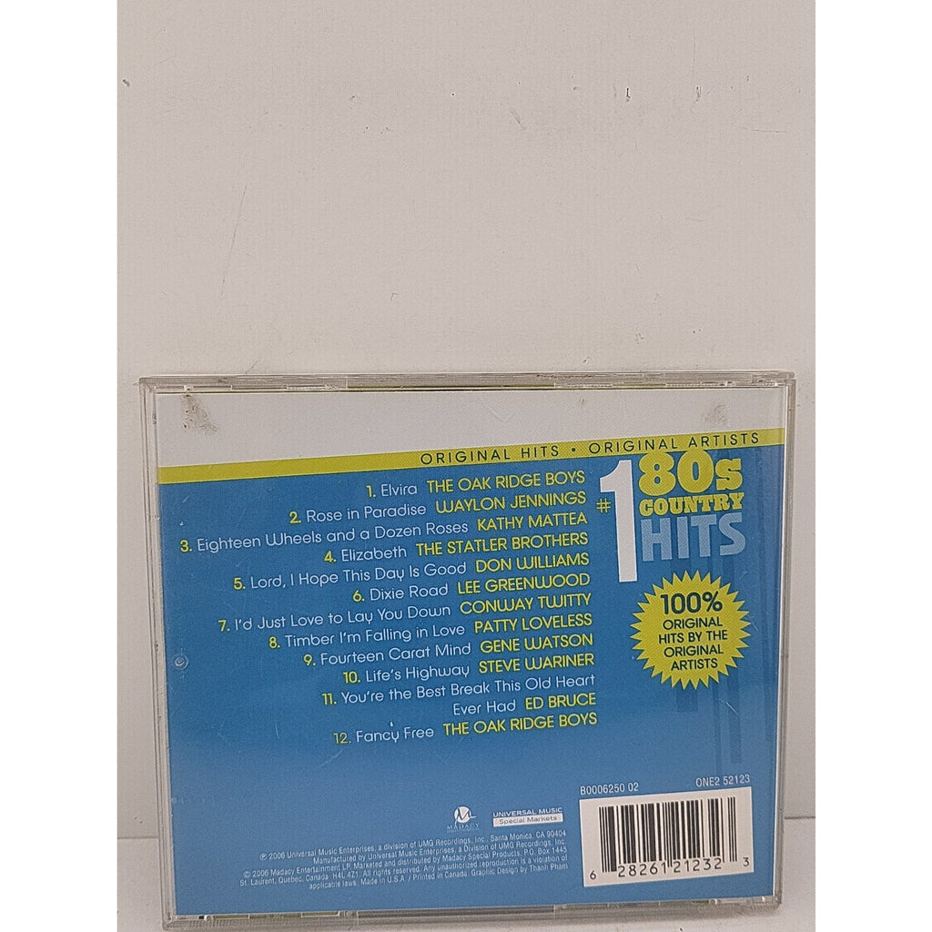 #1 Country Hits of the 80s by Various (CD, 2006)
