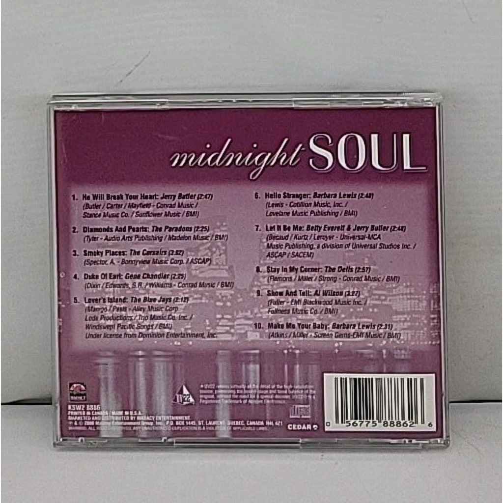 Midnight Soul by Various Artists, CD