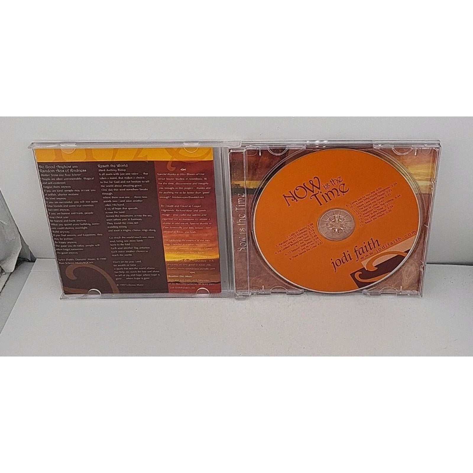 Jodi Faith - Now is the Time - CD