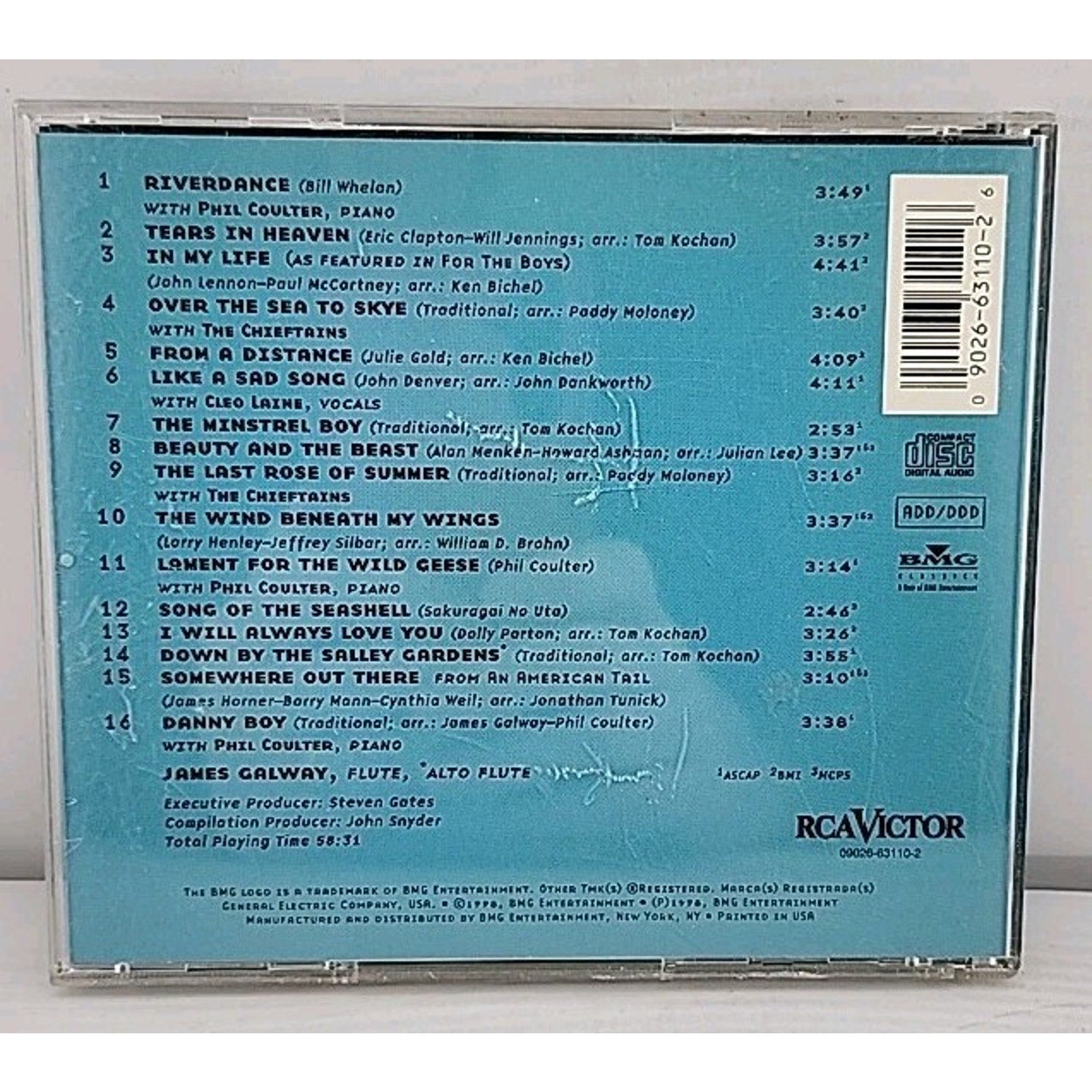 Greatest Hits 3 by Galway, James (CD, 1998)