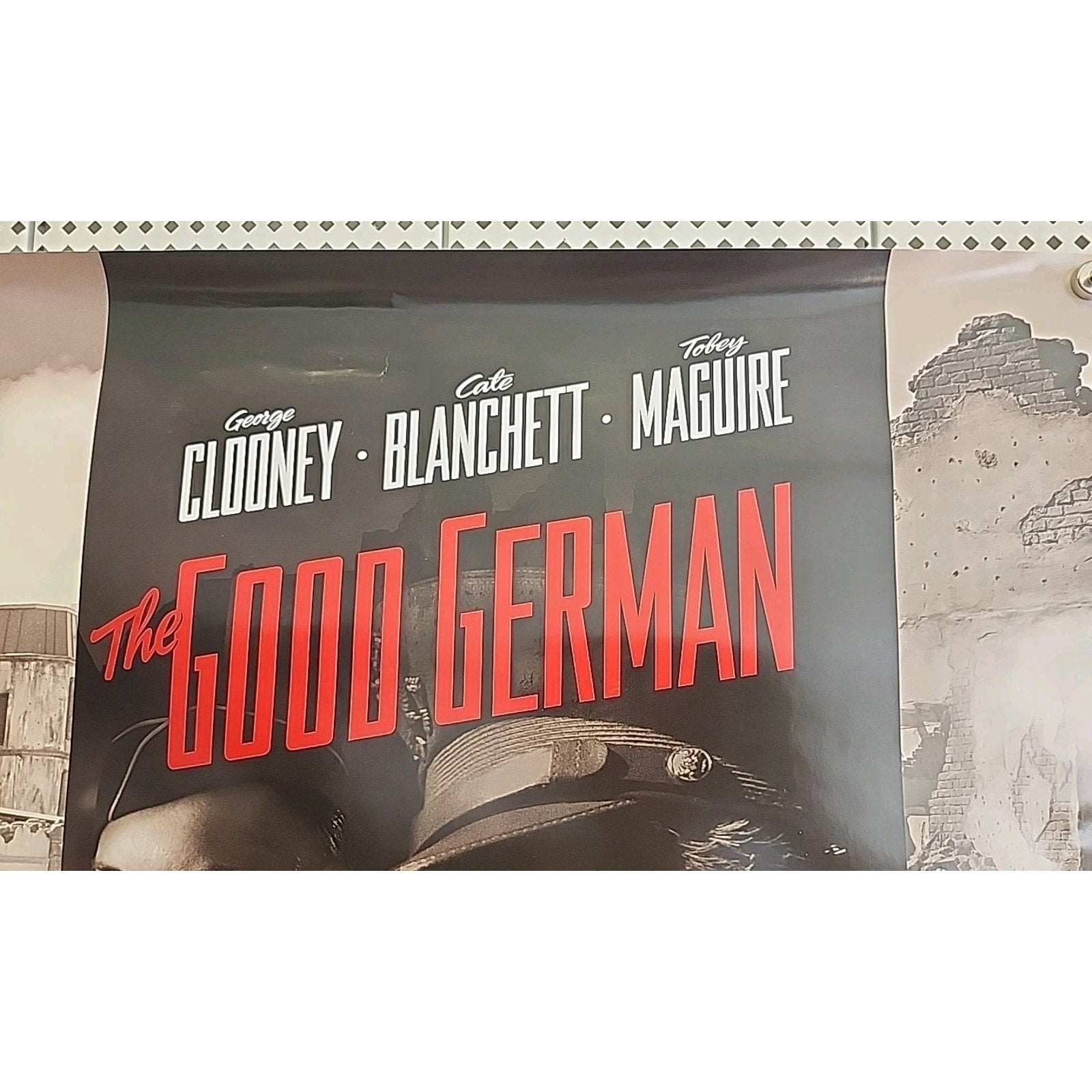 The Good German | Rolled Movie DVD Poster | 27" x 40" | Clooney, Maguire