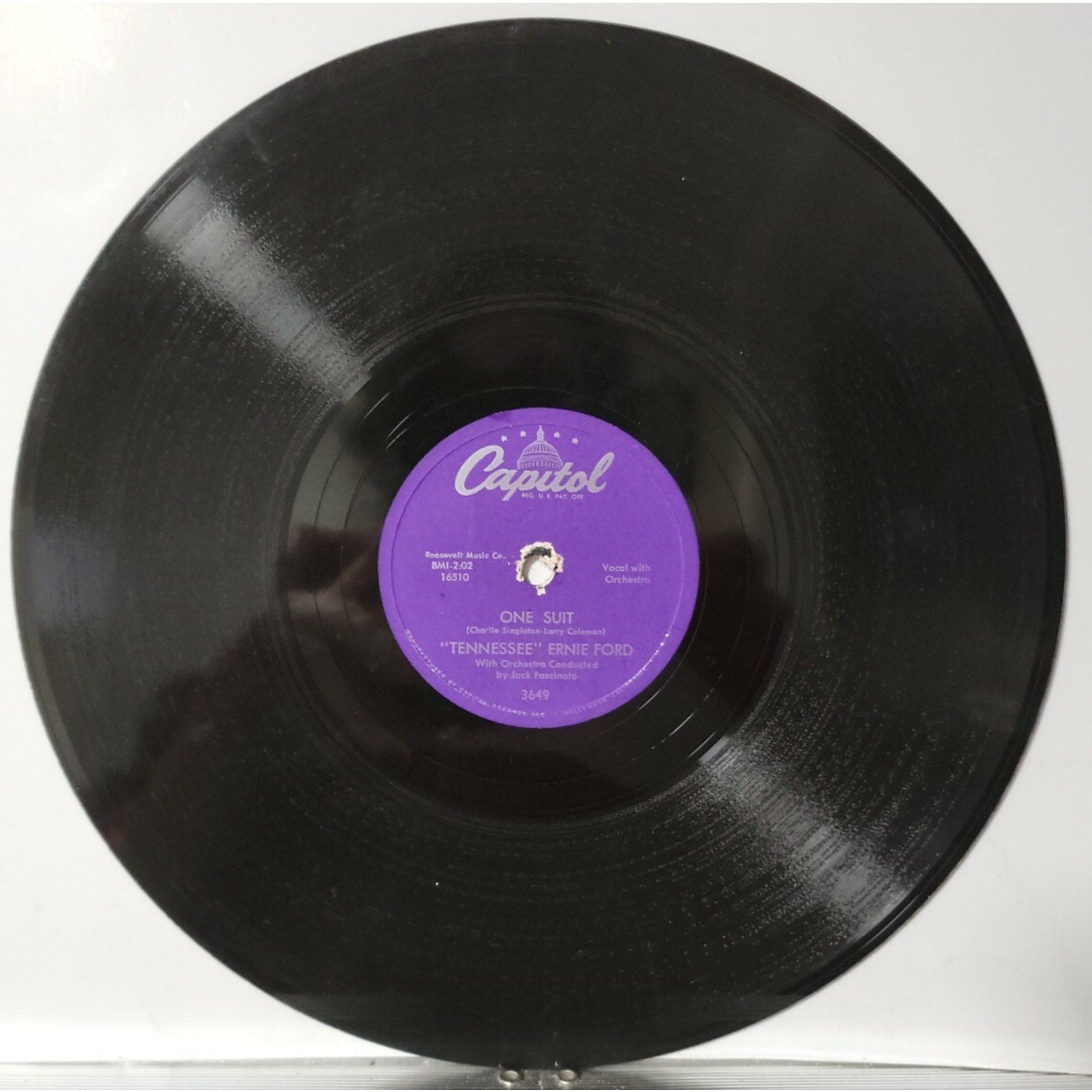 Tennesse Ernie Ford - One Suit / The Watermelon Song (Vinyl)