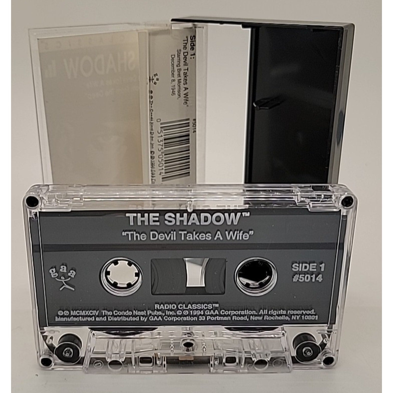 Orson Welles Bret Morrison The Shadow Cassette Volume 1 NLC 5014
