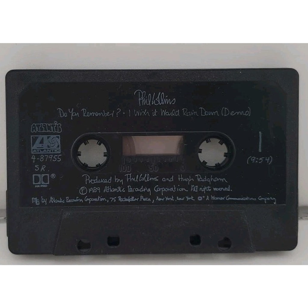 Phil Collins - Do You Remember? / I Wish It Would Rain Demo Cassette Single 1990