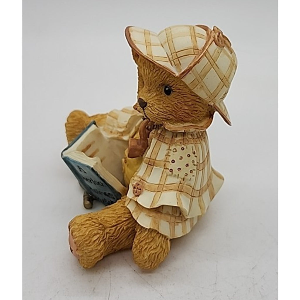 1995 Cherished Teddies Sherlock Good Friends Are Hard To Find #163481 Figurine