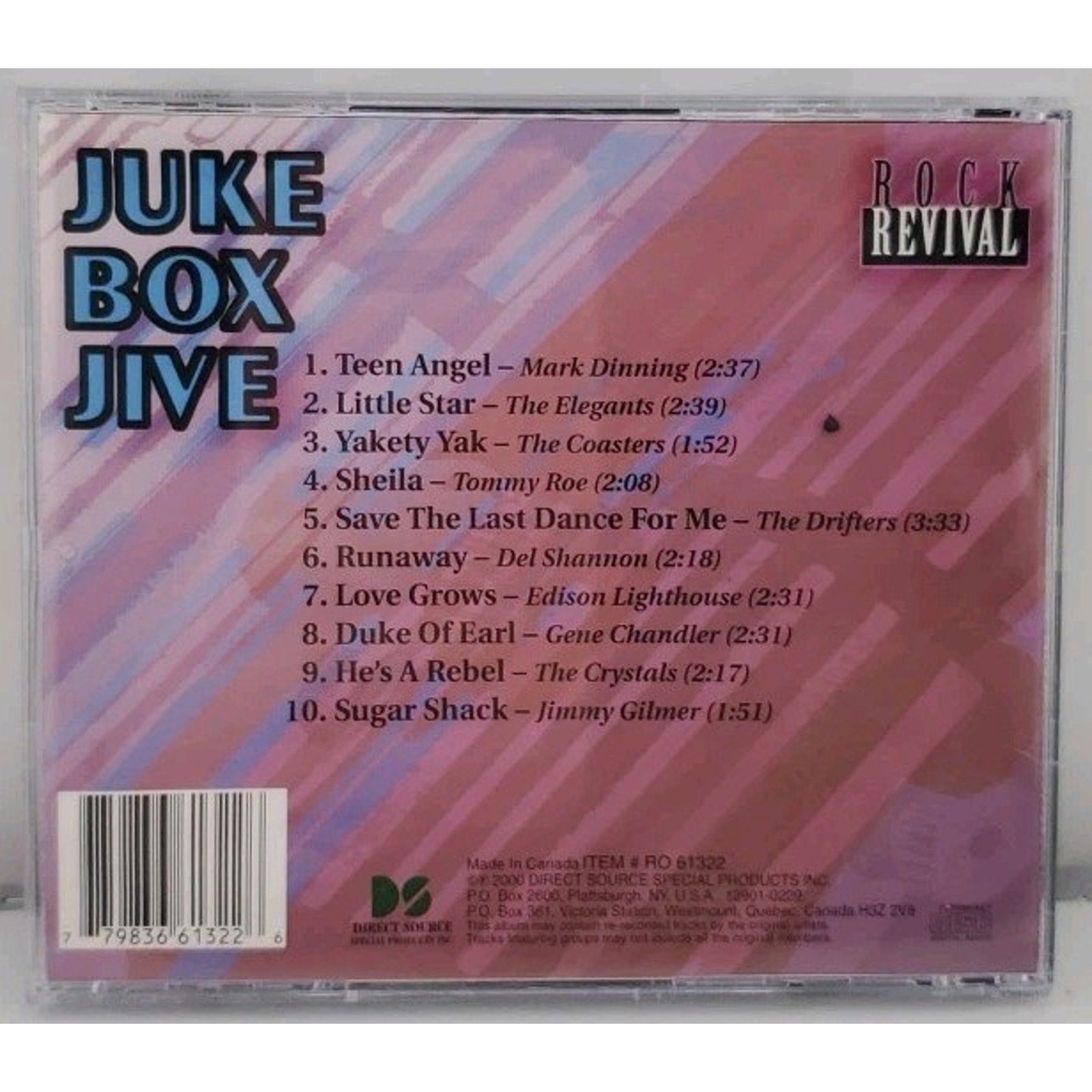Juke Box Jive by Various (CD, 2000)